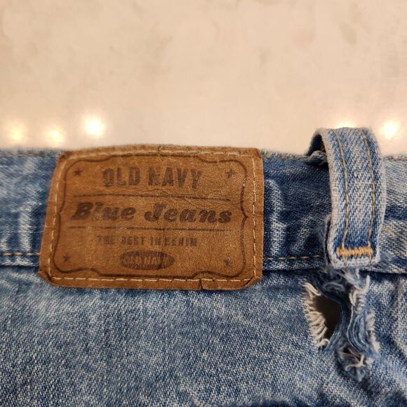 Vintage Old Navy Weekend Wide Leg Baggy Jeans Size 6 Y2K 90's Skater - Picture 4 of 5